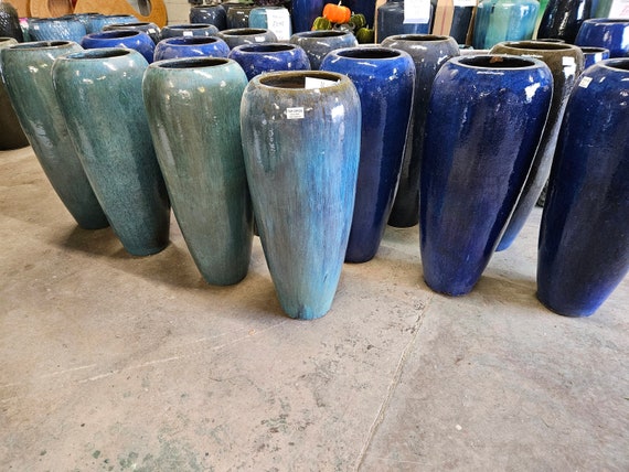 big pot outdoor plants Tuscany Planter Large
