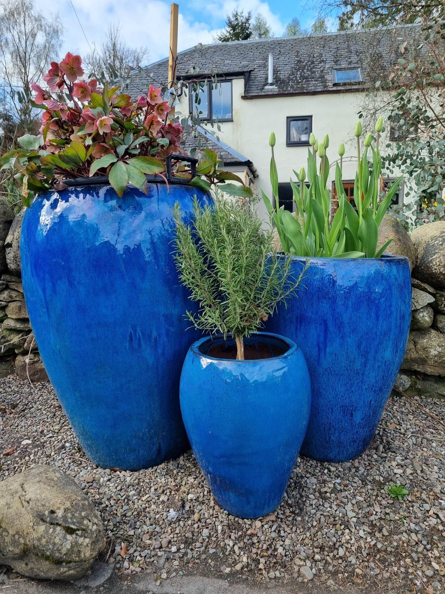 Large Garden Pots Garden Planter Handmade Pots XL Etsy