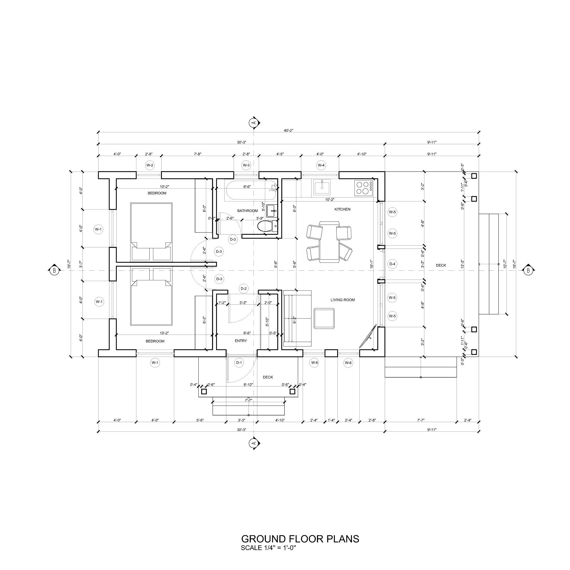 barndominium-plans-2-bedrooms-30-20-600-sf-living-area-etsy