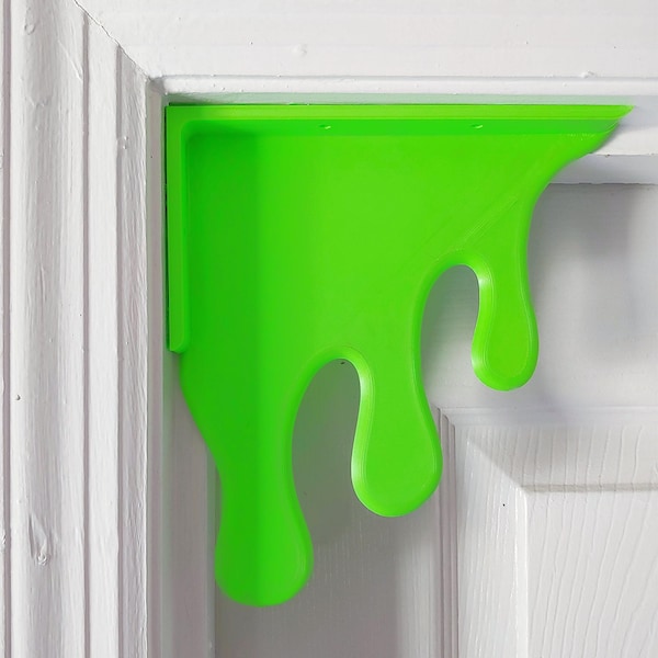 90er Slime Türdekoration - Grün || 3D Türecken || Kinderzimmer Dekor