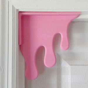 Decoración de puerta con slime de los 90 - Chicle // Esquinas de puerta 3D // Decoración para dormitorio infantil