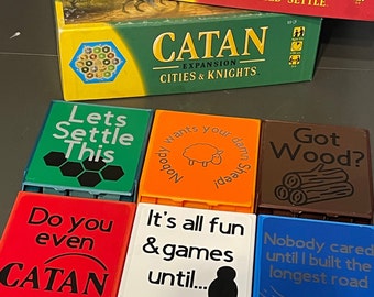 Catan Trays and Organizer / Cities and Knights + Seafarers / 5-6 Player Expansion