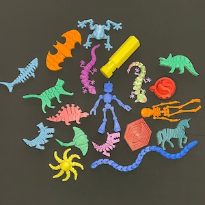 Assorted Fidgets / 3D Printed Toys / Articulated