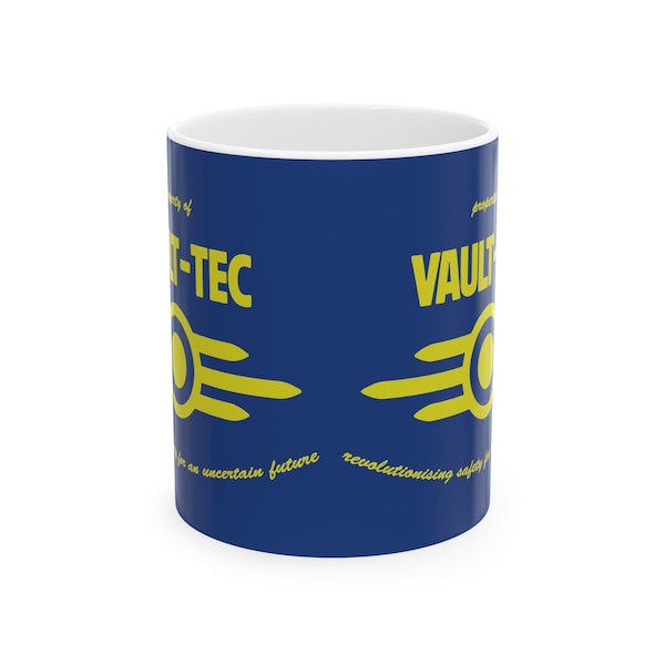 Tasse en céramique Fallout Vault-tec, 11 oz