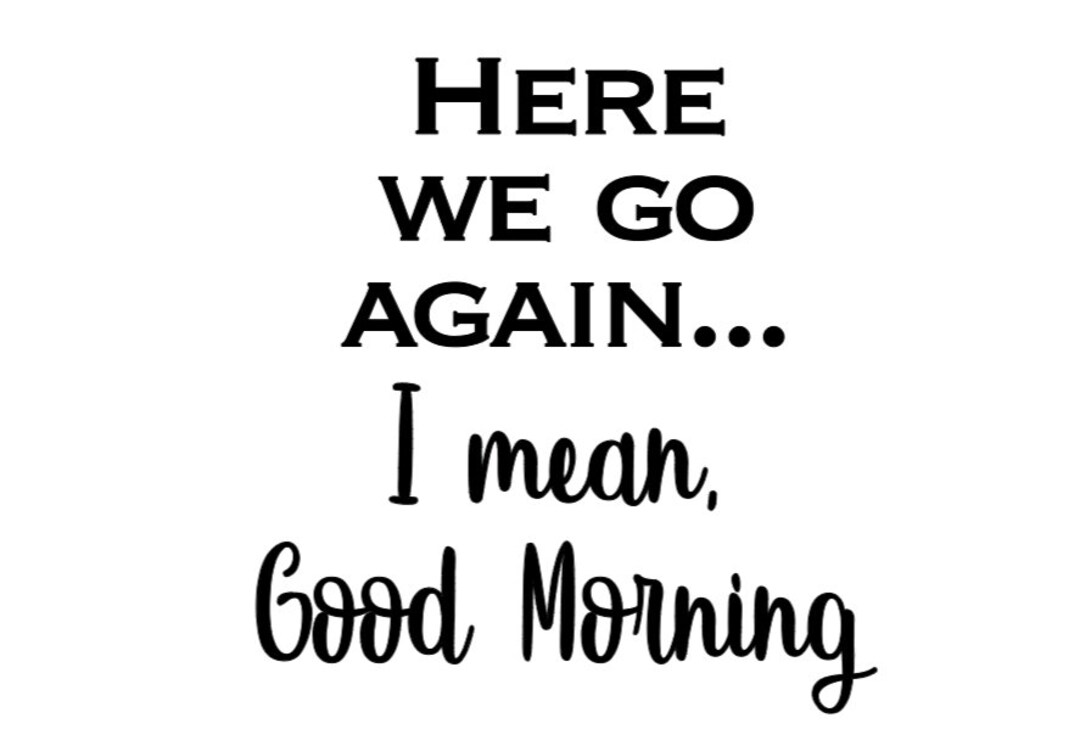 Here We Go Again - Digital Design - Etsy