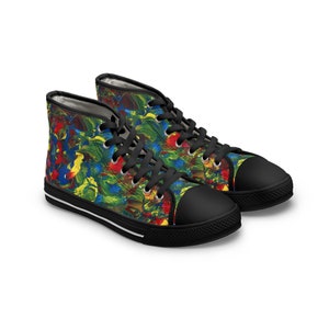 Frauen High Top Turnschuhe, benutzerdefinierte High Top Turnschuhe, Paint Art Turnschuhe, benutzerdefinierte Kunst Turnschuhe, Geburtstagsgeschenk
