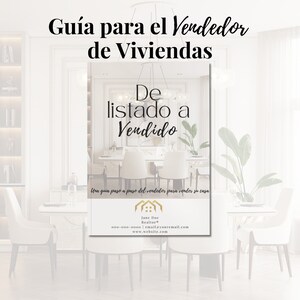 SPANISH Home Sellers Guide|Home Seller&#39;s Guide|Real Estate Marketing|Real Estate Agents|Spanish Real Estate Buyer Presentation
