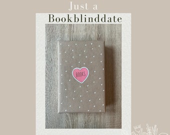 Just a Bookblinddate, Blinded Date with a Book, Gift, Surprise, Bookish