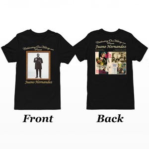 Juano Hernandez | St. Louis Blues | Vorne und hinten bedrucktes Damen-T-Shirt im Konzertstil, Jazz Age Legends, Black Movie, Harlem Renaissance
