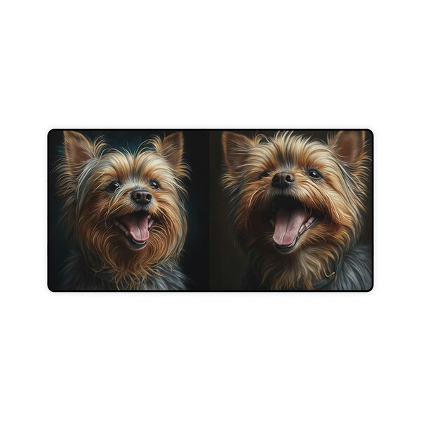 Yorkie Mouse Pad Etsy