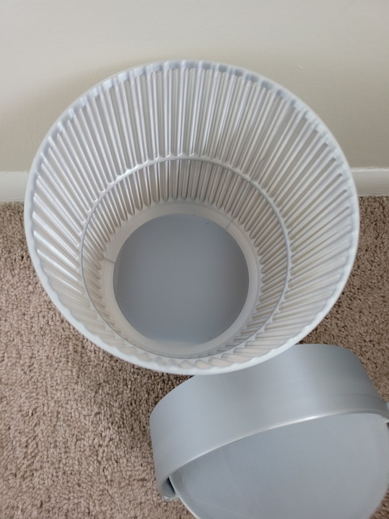 3D Printed Fliptop Trash Bin Bathroom Decorative Etsy