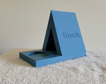 3d Printed Book Holder | Book Barn | Bookmark | Book saver | Reader | Nightstand organizer | Book Lovers | Book Readers |
