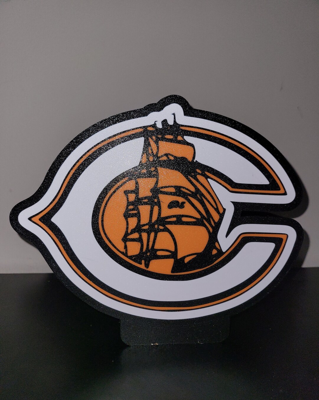 3D Printed Team Lightbox Football Fans Team Sports Lightbox Mancave Gifts Etsy