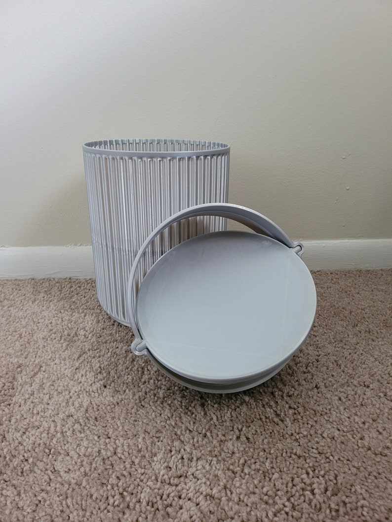 3D Printed Fliptop Trash Bin Bathroom Decorative Etsy