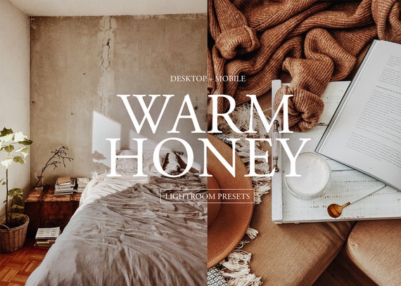 6 Mobile & Desktop Lightroom Presets, Clean Natural Presets, Warm Mobile Presets, Indoor Presets Natural Light, Beige and Brown Tones