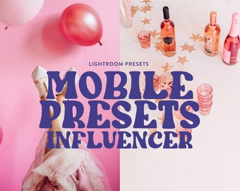 15 Blogger Mobile Lightroom Presets, Clean Colorful Grainy Presets, Bright Mobile Presets, Fashion and Influencer Filters Natural Light