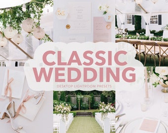 20 Wedding Presets Lightroom, Professional Wedding Photographer, Best Seller Desktop Lightroom Preset, Bright Colorful Natural Light Presets