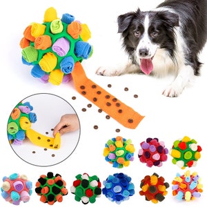 FABRIC SNUFFLE BALL PET TREAT PUZZLE TOY : Petface by LeisureGrow