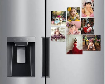 Custom Photo Fridge Magnet/ Photo Collage Magnet/Memory Magnets/Personalized Gift/Picture Magnets/Photo Magnets for all Occasions