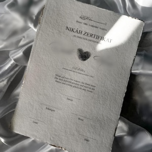 Islamische Eheurkunde, Dini Nikah Belgesi