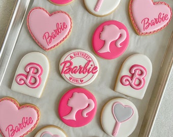 Barbie cookies/Barbie sugar cookies/ Barbie girl/ Sugar cookies