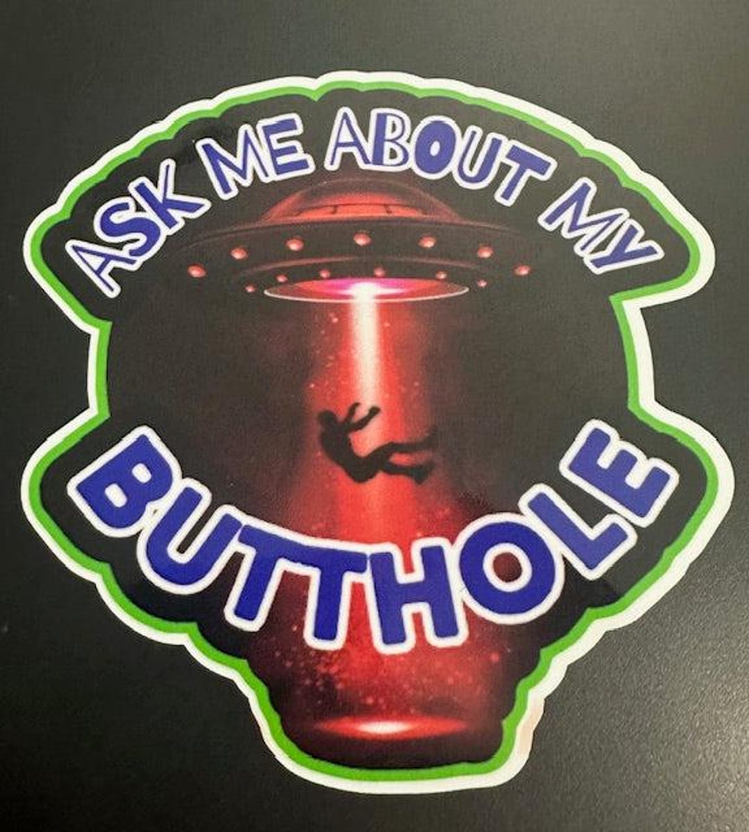 BUTTHOLE 4.5x4.5 Inch Vinyl Decal - Etsy