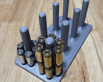 Moon Clip Organizer Tray - 8 Post - Holds 16 Moon Clips