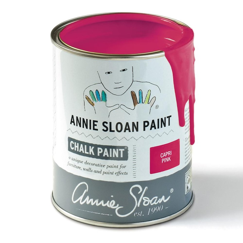 Annie Sloan Paint 1 Litre Capri Pink image 2