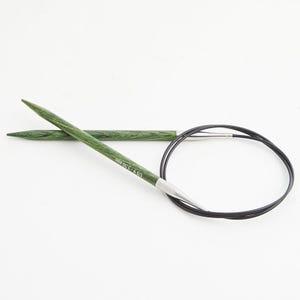 Dreamz 24&quot; Fixed Circular Needle US 9 Misty Green