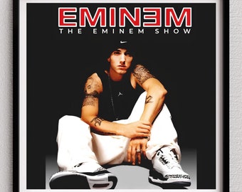 Download digitale poster di Eminem Arte da parete stampabile The Eminem Show stampa Rap Music art stampa Arte rapper americana Marshall Bruce Mathers III