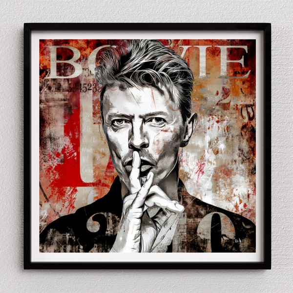 David Bowie Poster - Etsy
