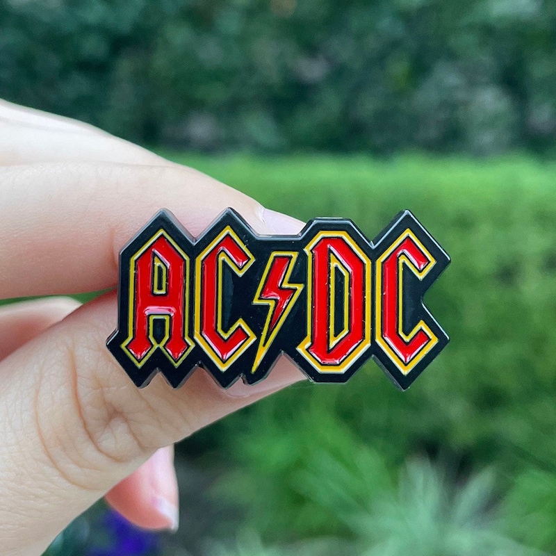 Ac/dc Badge - Etsy
