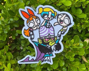 Mojo Jojo & Powerpuff Girls Patch