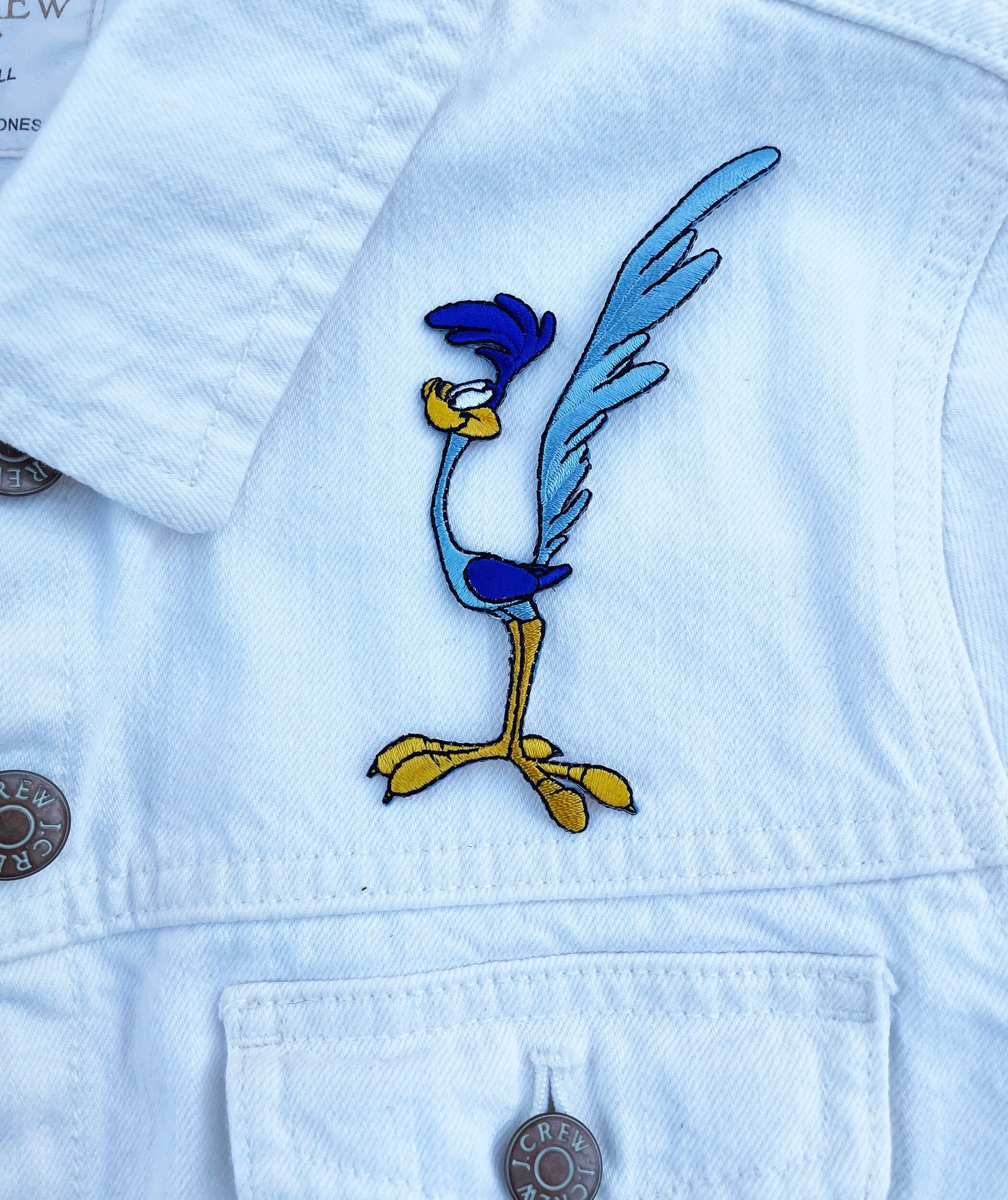 Patch Thermocollant Road Runner Super Bird | 9x7 Cm | Pour Vêtements, Sacs, Casquettes | Décor Personnalisé - 8