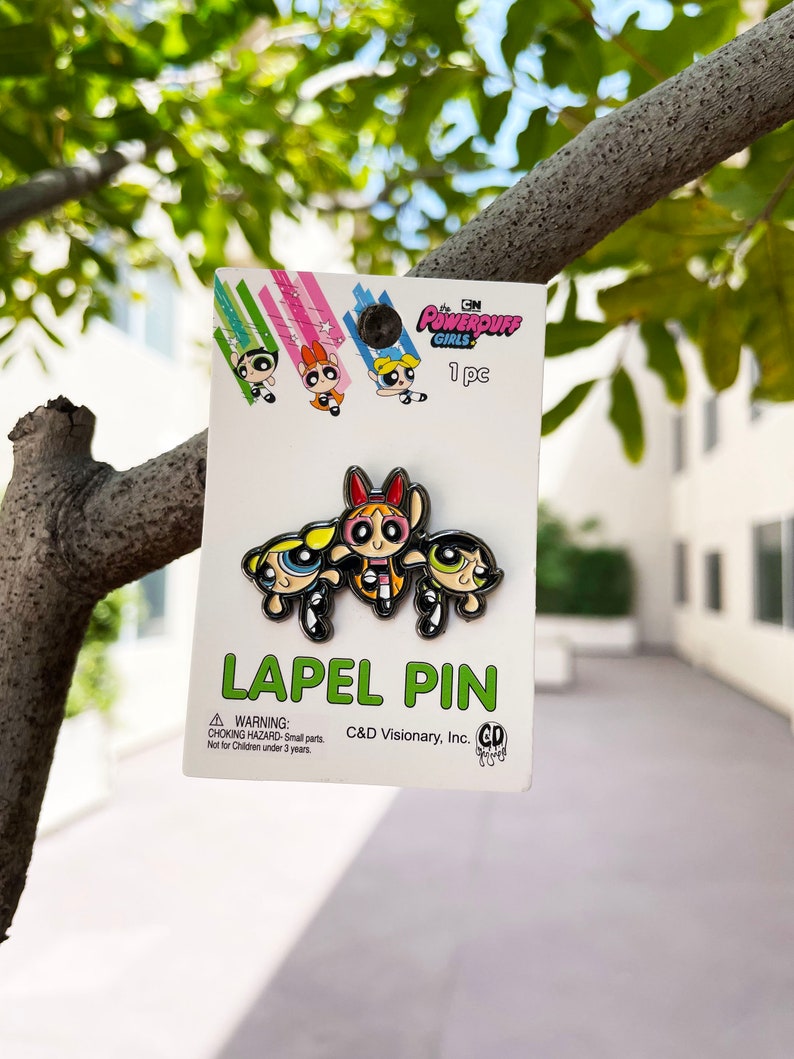 Powerpuff Girls Lapel Pin - Etsy