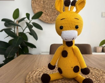 Amigurumi Graffe,Crochet Animals,Crochet Graffe,Stuffed Animal Toys,Handmade Amigurumi Cute Crocheted Animals,Toys for Babies and Children