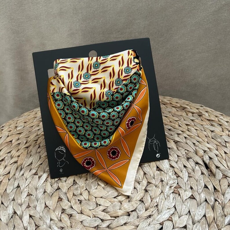 Bandanas for Women, Patterned Bandana, Patterned Scarf, Scarf for Women