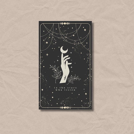 ACOTAR "To the stars who listen" Sticker VINYL STICKER BookTok
