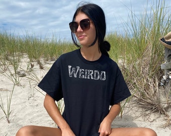 WERIDO Unisex Heavy Cotton Tee - Emo shirt - Goth shirt - Emo t-shirt - Goth t-shirt - Emo tee t shirt - Gothic t shirt - Gothic shirt