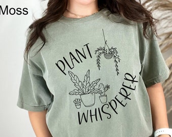 Plant Whisperer Comfort Colors Unisex T-shirt,Plant Lover Shirt,Plant Mama,Gift for Plant Lover,Funny Plant Shirt,Gardening Shirt,Plant Lady