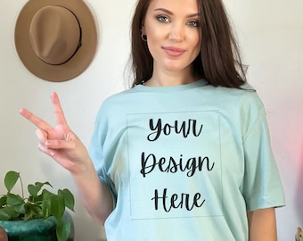 Anpassad Bella Canvas, Personlig T-shirt, Anpassad Bella Canvas, Anpassad Logotypskjorta, Anpassad Text T-shirt, Anpassad Möhippa T-shirt, Jul