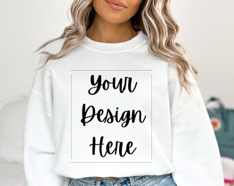 Custom Sweatshirt Design, Gildan 18000 Sweatshirt, Message me with your design idea or any of my other designs can be used. Customized!