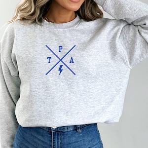 TPA X Bolts, Tampa Bay Lightning, Gildan 18000 Sweatshirt, Bolt Nation, Customized Options, Can make T shirt also. Monochromatic options