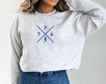 TPA X Bolts, Tampa Bay Lightning, Gildan 18000 Sweatshirt, Bolt Nation, Customized Options, Can make T shirt also. Monochromatic options