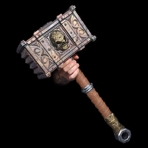 Butcher&#39;s Meet Mallet: Authentic Dungeons and Dragons Cosplay Prop