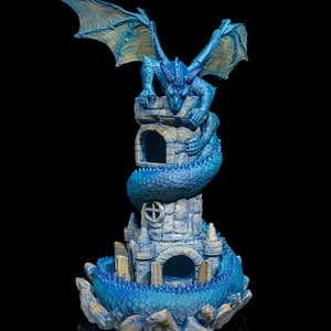 Guardian Dice Tower – 3D‑Printed RPG Dice Roller & Tabletop Game Accessory