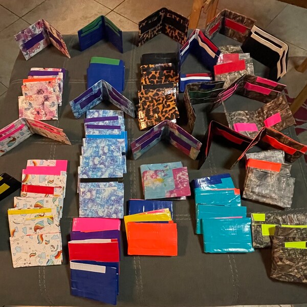 Duct Tape Wallets Etsy