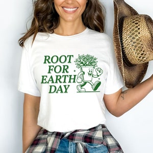 Earth Day Shirt Retro Mascot Earth Day T-Shirt April 22 TShirt Earth Lover Tee Earth Activist Shirt Mother Earth T-Shirt Planet Earth Shirt