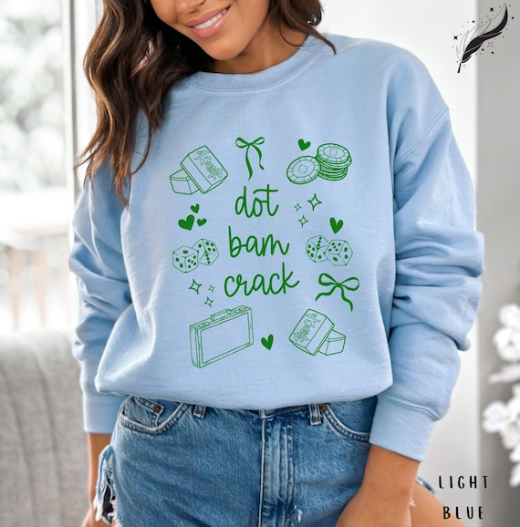 Mahjong Sweatshirt Mah-jongg Crewneck Sweatshirt Mahj Lover Gift Mahjong Apparel Mahjong Pullover Sweat Shirt American Mahjong Hoodie