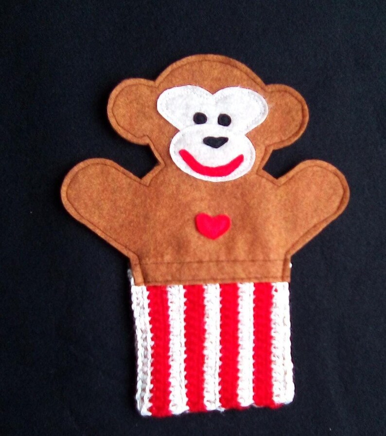 MONKEY Hand Puppet for Kids - Etsy